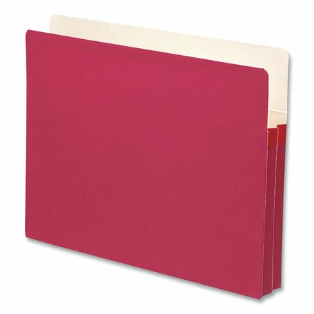 SMEAD File Pocket with 1-3/4" Expansion, Red 73221